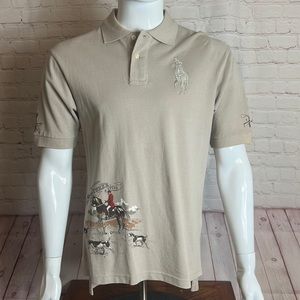 Polo Ralph Lauren Size Large Short Sleeve Big Pony Polo Shirt
